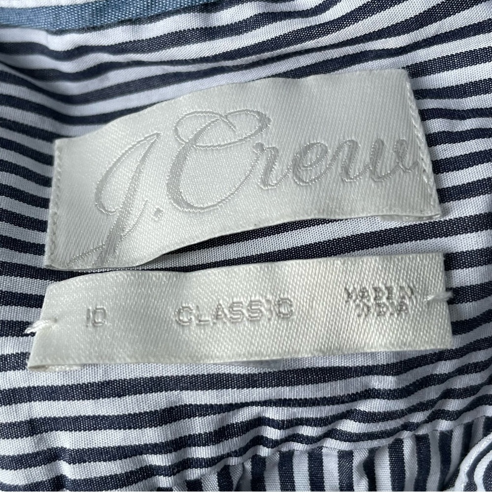 J. Crew Classic-fit crisp cotton poplin shirt-dress 54150 - Picture 13 of 15